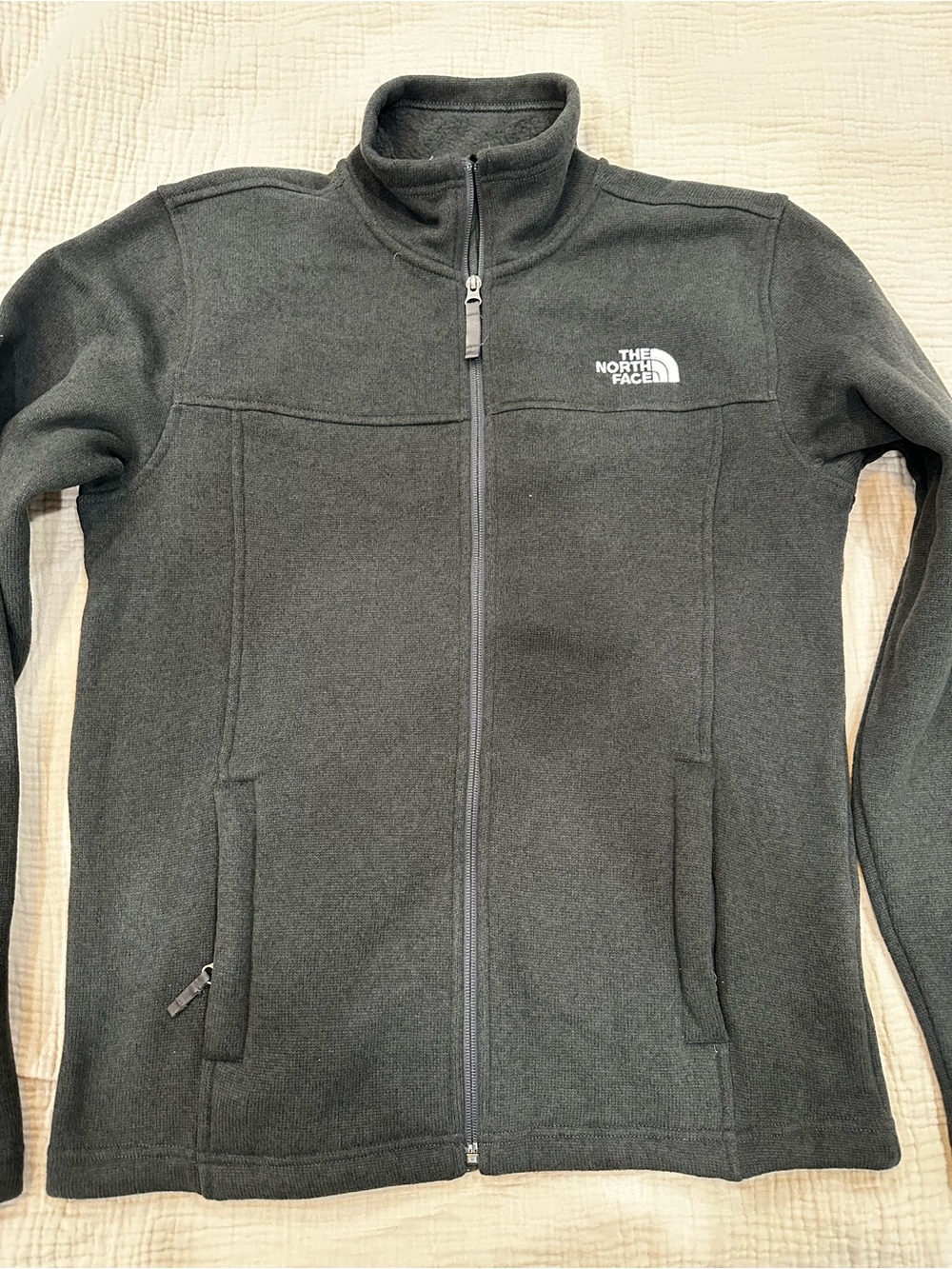 Women's North Face full-zip fleece jacket